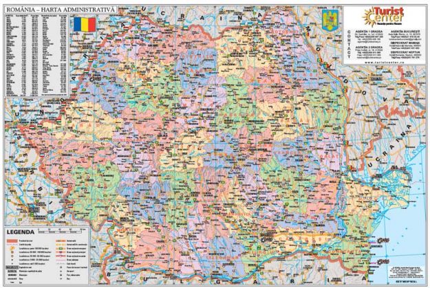 Turist-Center-romania-administrativa-mapa-de-birou