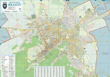 harta municipiului brasov