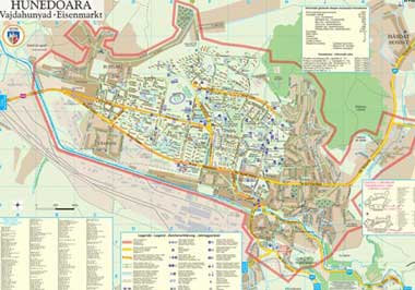 harta municipiului hunedoara