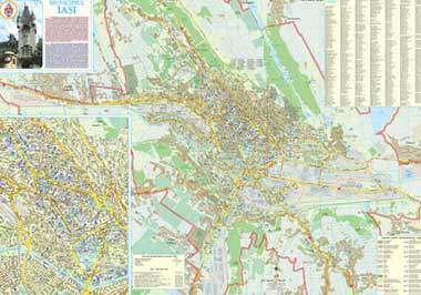 harta municipiului iasi