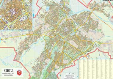 harta municipiului sibiu