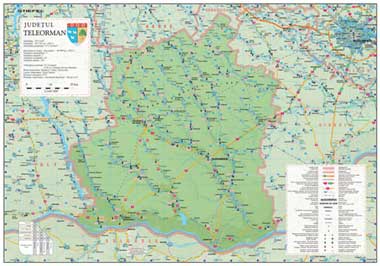 harta teleorman