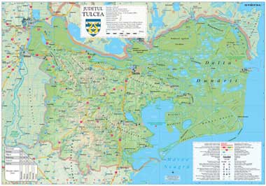 harta tulcea