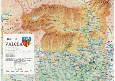 harta valcea